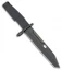 Extrema Ratio Fulcrum Bayonet MIL Fixed Blade Knife (7" Black Serr)
