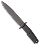Extrema Ratio Venom Testudo Fixed Blade Knife Black Forprene (7" Black Serr)