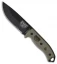 ESEE Knives ESEE-5S-KO-BK Fixed Blade Knife (5.25" Black Serr) *No Sheathing*
