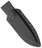 Entrek Leopard Fixed Blade Knife (4.75" Gray)