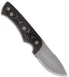 Entrek Mink Fixed Blade Knife (3.00" Gray)
