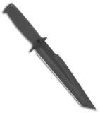 EnTrek USA Strike Eagle Fixed Blade Knife (9" Black)
