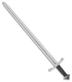 Cold Steel Norman Sword w/ Black Leather Scabbard (30" Satin) 88NOR
