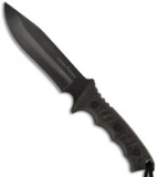 Schrade Extreme Survival Fixed Blade Knife (6.4" Black) SCHF3N