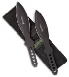 Colonial 151 Throwing Knife Set of Two (8.375" Black)