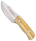 Camillus Les Stroud Valiente Fixed Blade Knife Olive Wood (4" Satin) 19110