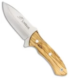 Camillus Les Stroud Fuerza Large Hunter Fixed Blade Knife Olive Wood (4" Satin)