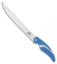 Camillus Cuda Kitchenette Fixed Blade Knife Blue (8.5" Bead Blast Full Serr)
