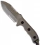 Microtech Crosshair D/E Fixed Blade Knife (5" Tan Serr) 101-2TA