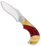 Buck 980 Palm Skinner Fixed Blade Knife Box Elder (4.25" Mirror) 0980RDSLE-B