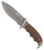 Browning Black Label Shadowfax Fixed Blade Knife Brown G-10 (4.625" Gray)