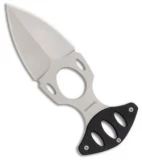 Browning Lady Luck Push Dagger Fixed Blade Knife Black (4.5" Satin) 320187BL