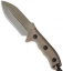 Microtech Crosshair Knife Tan Fixed Double Edge Blade (5" Tan) 101-1TA