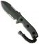 Microtech Crosshair D/E Fixed Blade Knife (5" Green Serr) 101-2GR