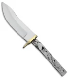 Tallen Bull Horn Fixed Blade Knife Blank (5.75" Satin)