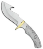 Tallen Large Guthook Fixed Blade Knife Blank (4.75" Satin)