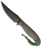 Behring Technical Uplander Fixed Blade Knife Black G-10 (3.5" Black Cerakote)