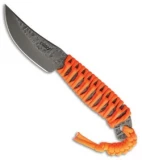 Behring Made Pro LT Caper Fixed Blade Knife Orange (3.25" Blued)