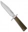 BlackJack Knives Classic Model 7 Fixed Blade Knife Green Micarta (7" CPM-3V)