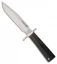 Blackjack Classic Model 7 Fixed Blade Knife Black Micarta (7" Satin CPM-3V)