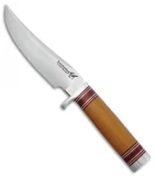 BlackJack Classic Model 127 Fixed Blade Knife Natural Micarta (6" Satin)