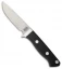 Bark River Huntsman Fixed Blade Knife Black Canvas Micarta (3.25" Satin)