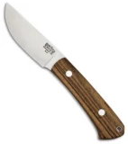 Bark River Woodland Fixed Blade Knife Bocote Wood (3.125" Satin)