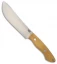 Bark River Kalahari II Fixed Blade Knife Antique Ivory Micarta (6.875" Satin)