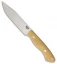 Bark River Sahara Hunter Fixed Blade Knife Antique Ivory Micarta (5" Satin)