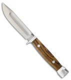 Bark River Canoe Fixed Blade Knife Bocote Wood (4.5" A-2)