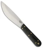 Bark River Hudson Bay Trade Fixed Blade Knife Black Micarta (5.5" A-2)