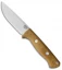 Bark River Bravo 1 LT Rampless Fixed Blade Knife Natural Micarta (4.25" CPM-3V)