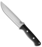 Bark River Knives Bravo 1.5 Field Knife Black Canvas Micarta (5.75" CPM-3V)