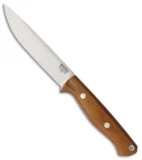 Bark River Gunny Vortex Rampless Fixed Blade Knife Natural Micarta (4.75" A-2)