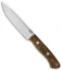 Bark River Aurora II Fixed Blade Knife Bocote Wood (5.5" CPM-3V Satin)