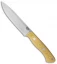 Bark River Aurora II Fixed Blade Knife Antique Ivory Micarta (5.5" CPM-3V Satin)