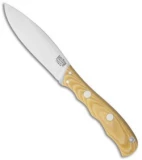 Bark River Canadian Special Fixed Blade Knife Antique Ivory Micarta (4.25" 3V)