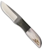 Anza WK-5E Fixed Blade Knife Stag Horn (3.00" Satin)