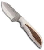 Anza Knives S-FE Fixed Blade Knife Full Elk (2.75" Satin)