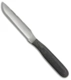 Anza Knives 108-M Fixed Blade Knife Black Micarta (4" Satin)