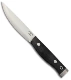 American Knife Company Forest II Fixed Blade Black Micarta (5.00" Satin)