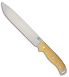 American Knife Company Denali Fixed Blade Yellow Micarta (8.5" Satin)