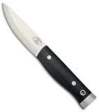 American Knife Company Compact Forest Knife Black Micarta (3.875" Satin)