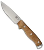 American Knife Company Shenandoah Fixed Blade Knife Brown Micarta (4.25" Satin)