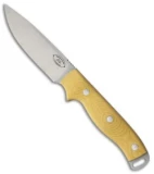 American Knife Company Shenandoah Fixed Blade Knife Yellow Micarta (4.25" Satin)