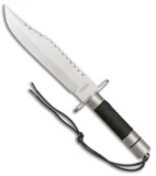 American Hunter Survival Knife Black Cord (8.625" Satin) AH001