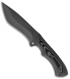 ABKT Tac Guardian Fixed Blade Knife Black Micarta (6.75" Black) AB001