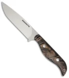DogBite Knives All Around Knife Fixed Blade Desert Camo Kirinite (4.25" Satin)