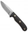 Battle Horse Knives Pit Bull Fixed Blade Knife Black Micarta (3.5" Satin) BHK
