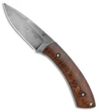 Aaron Frederick Work Horse Fixed Blade Knife Brazilian Walnut (3.375" 1095)